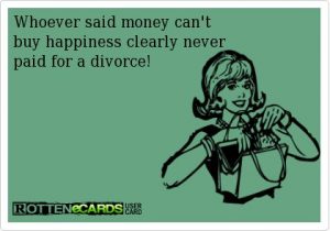 divorce money
